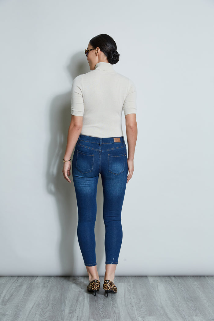 Elie Tahari Tahari 28" Skinny Denim Jeans MATOURY WASH