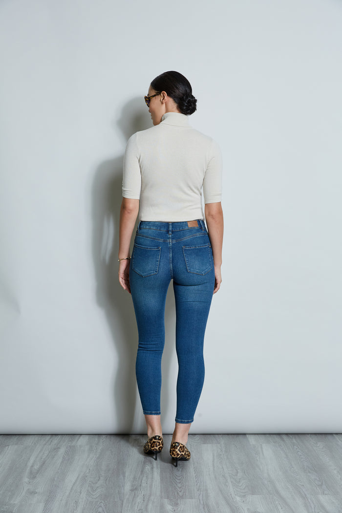 Elie Tahari Tahari 28" Skinny Denim Jeans ROANNE WASH