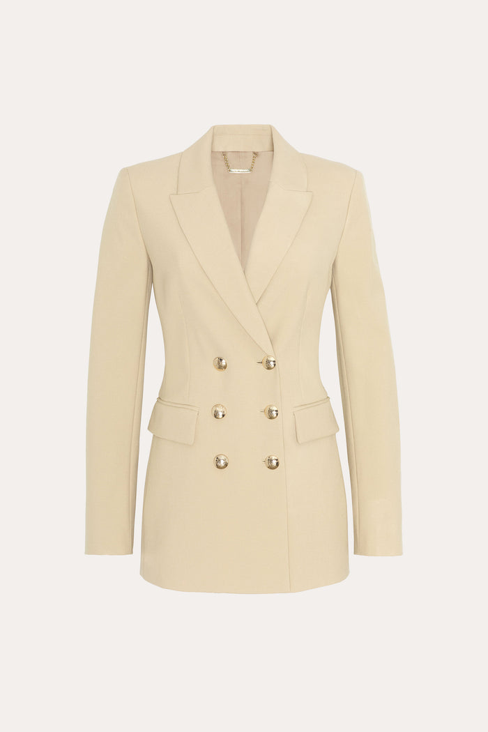 Elie Tahari Amara Blazer TOFFEE