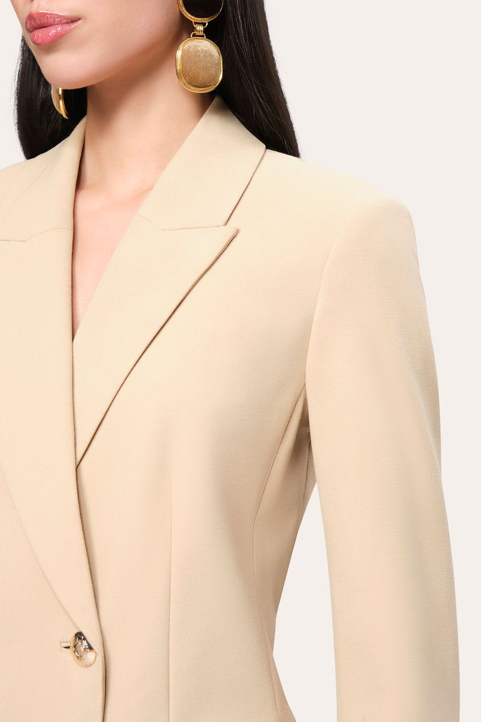 Elie Tahari Amara Blazer TOFFEE