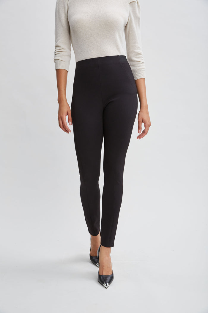 Elie Tahari Contour Seam Leggings BLACK