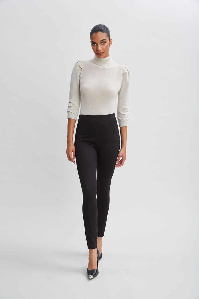 Elie Tahari Contour Seam Leggings BLACK