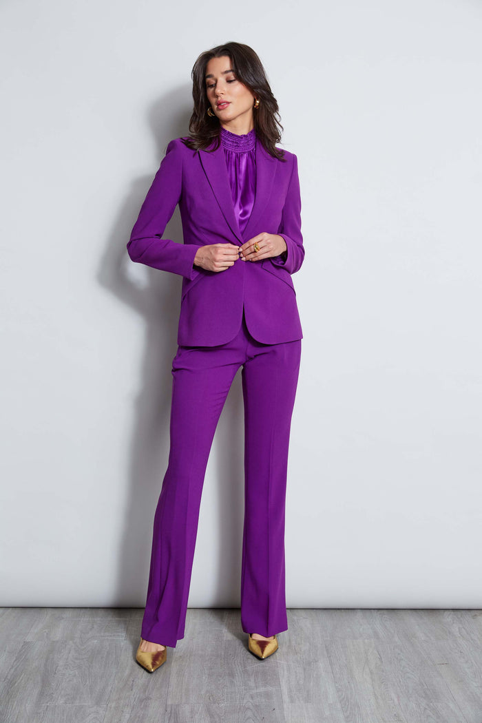 Elie Tahari Fit & Flare Pant BERRY