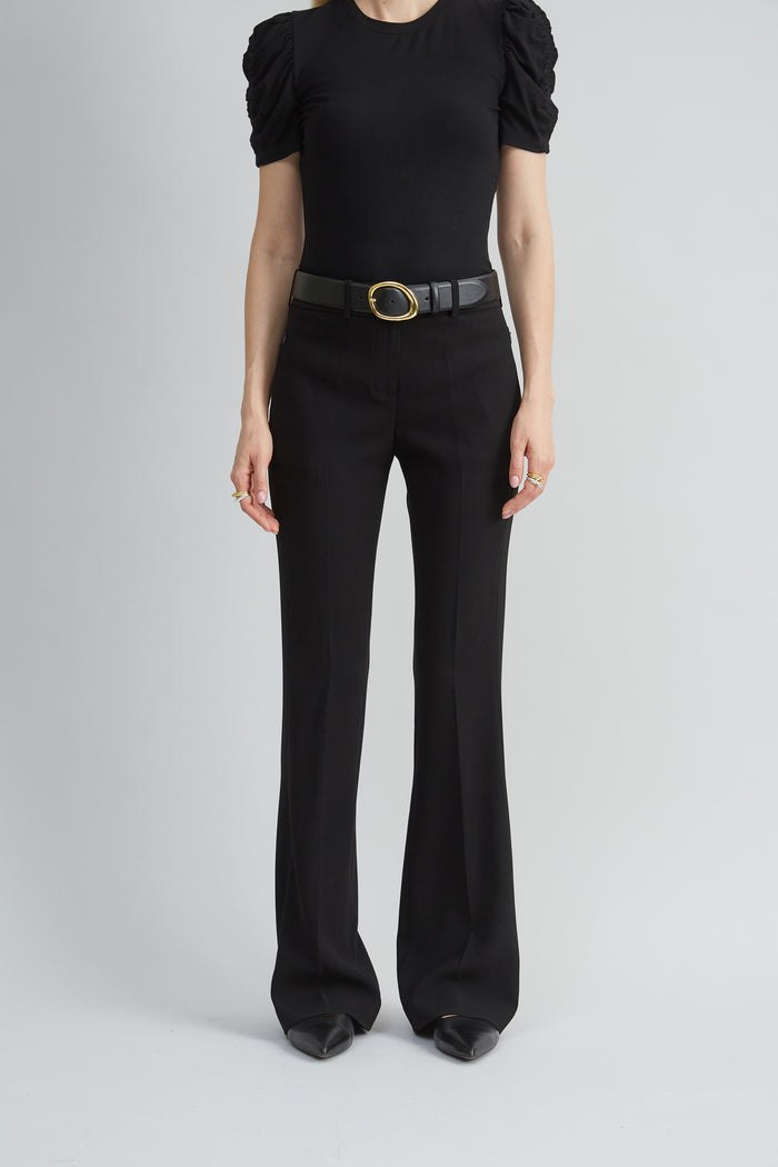 Elie Tahari Fit & Flare Pant BLACK
