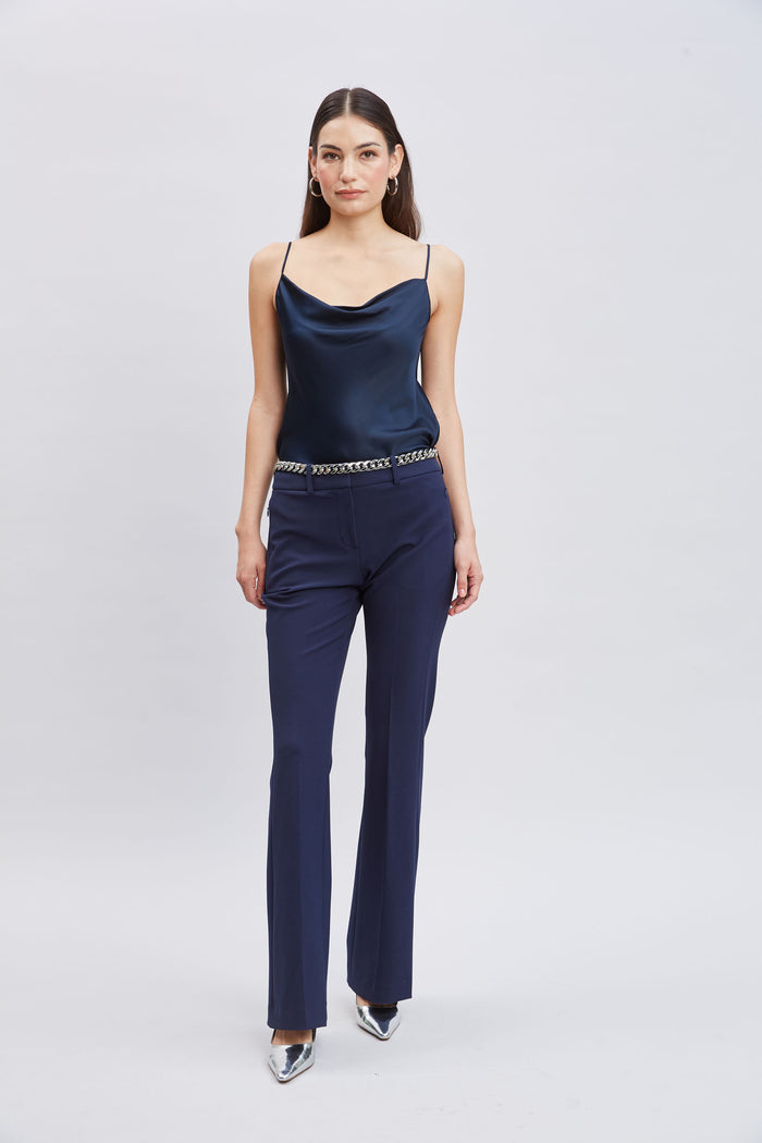 Elie Tahari Fit & Flare Pant INDIGO