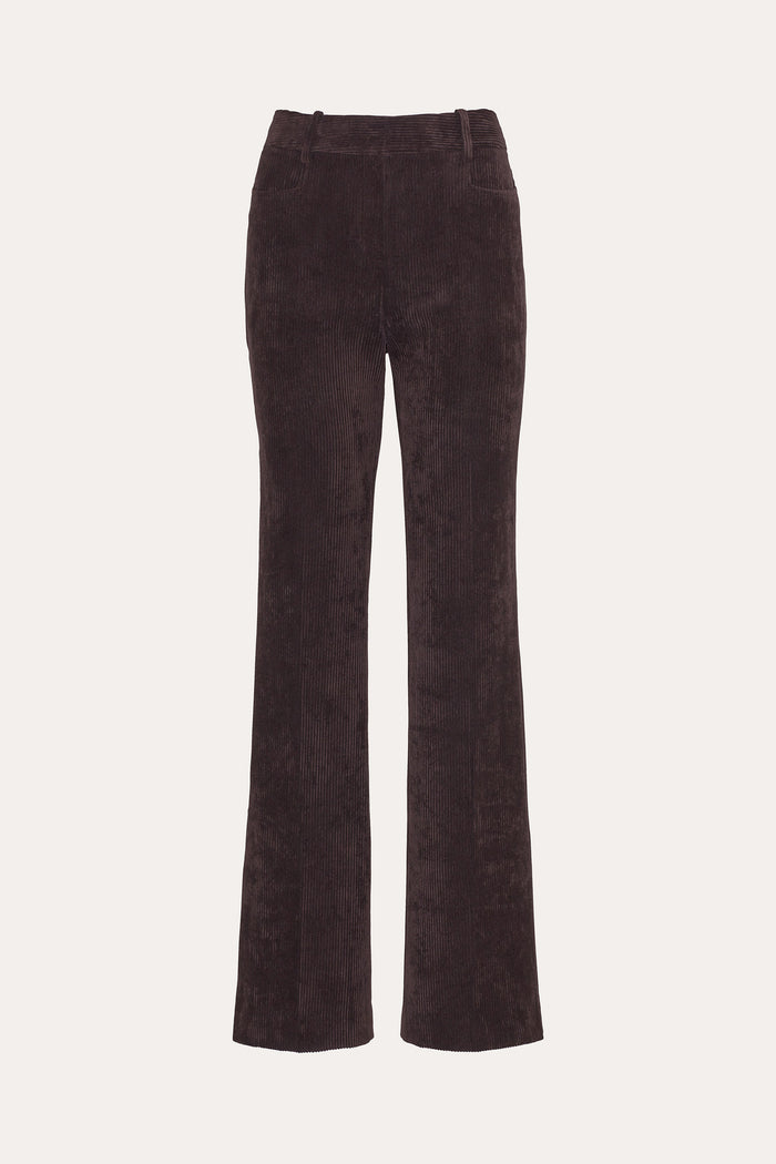 Elie Tahari Gloria Corduroy Pant WOOD