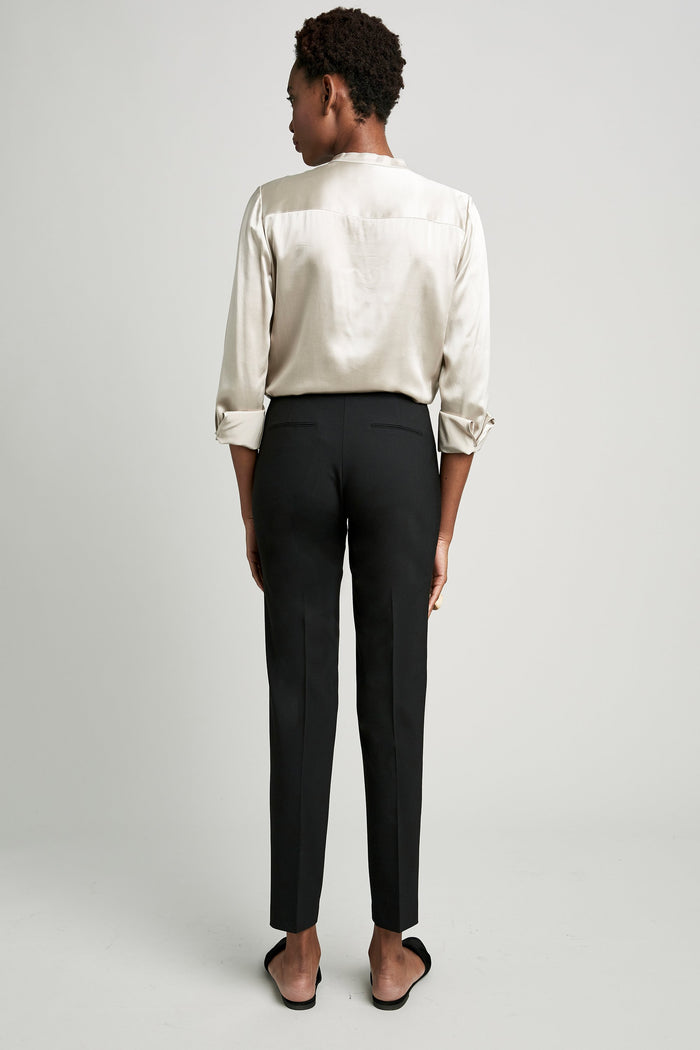 Elie Tahari Jillian Straight-Leg Pant Navy Yard