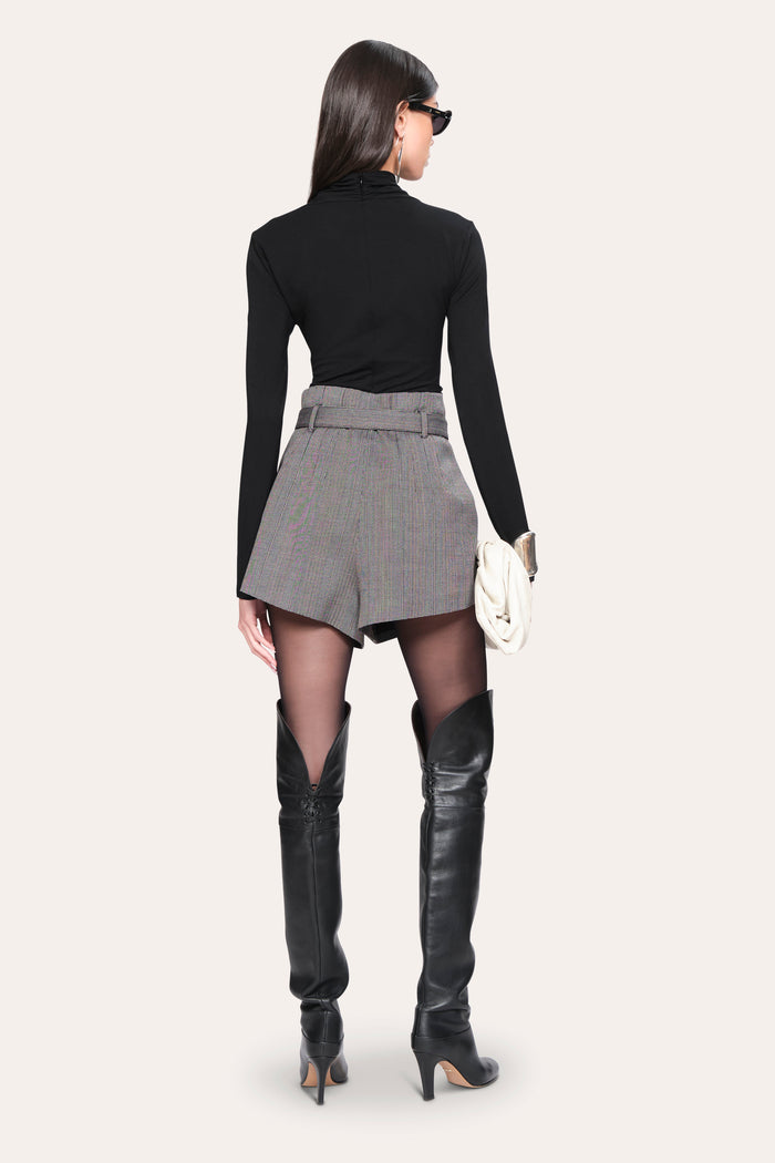 Elie Tahari Kaia Twist Knit BLACK