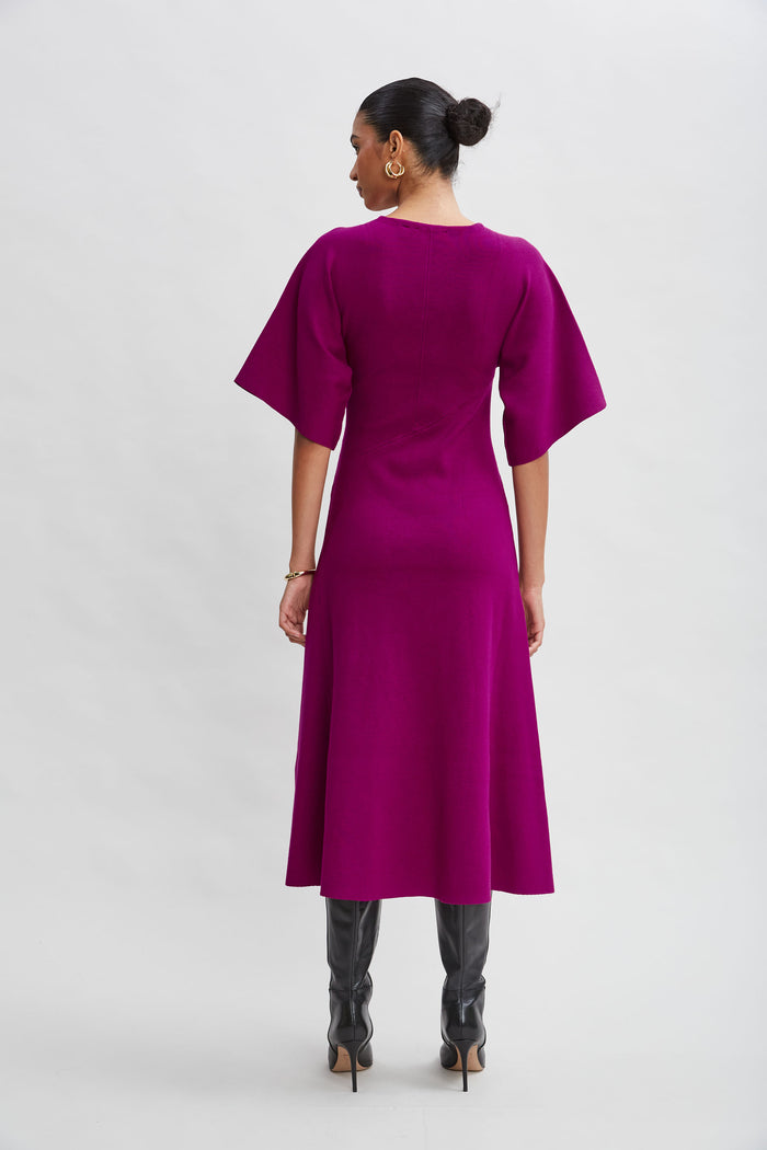 Elie Tahari Kimono Sweater Dress PALACE PINK