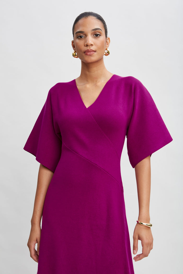 Elie Tahari Kimono Sweater Dress PALACE PINK