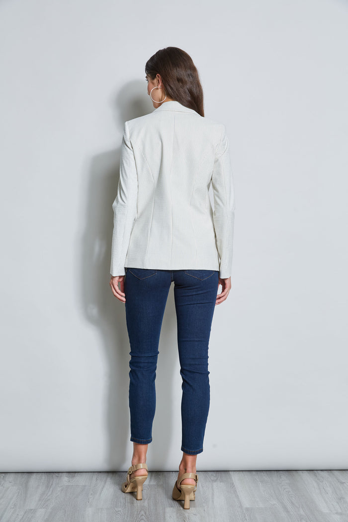 Elie Tahari Limani Jacket Wave/Lt Sand