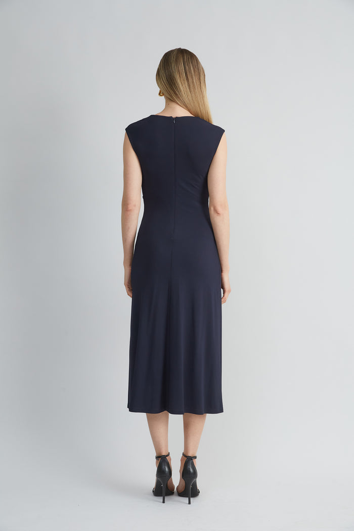 Elie Tahari Matte Jersey Dress INDIGO