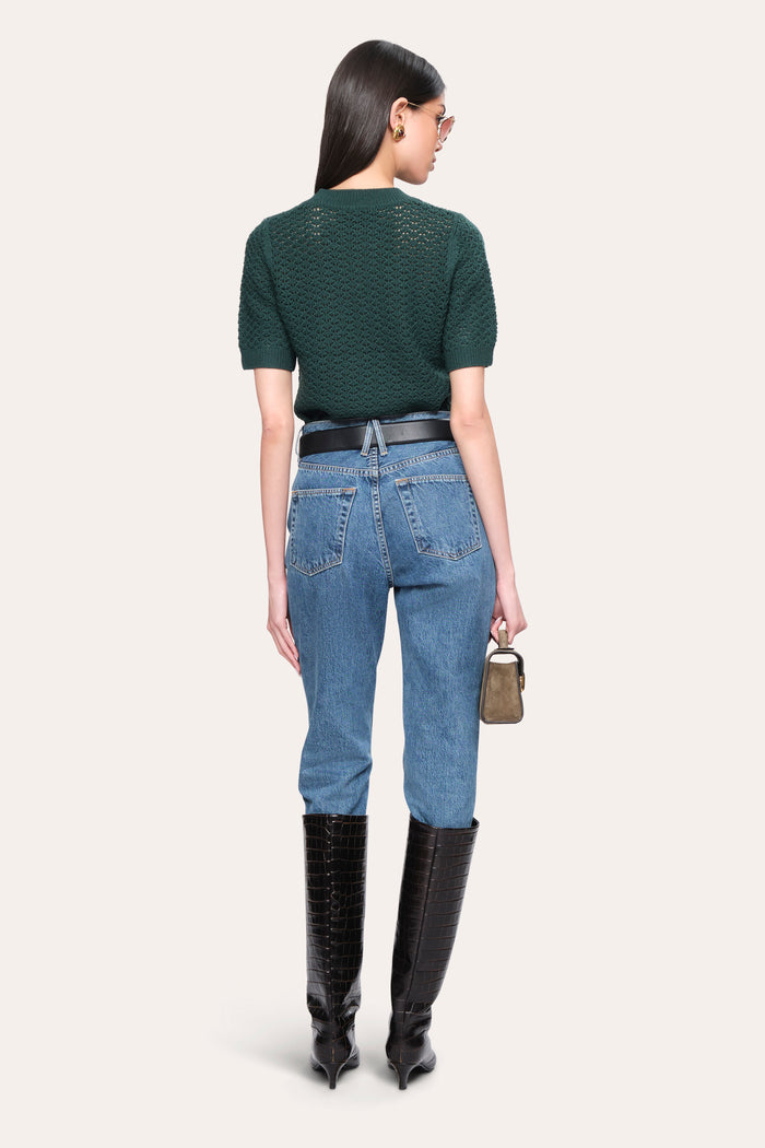 Elie Tahari Maya Wool Sweater DARK WILLOW