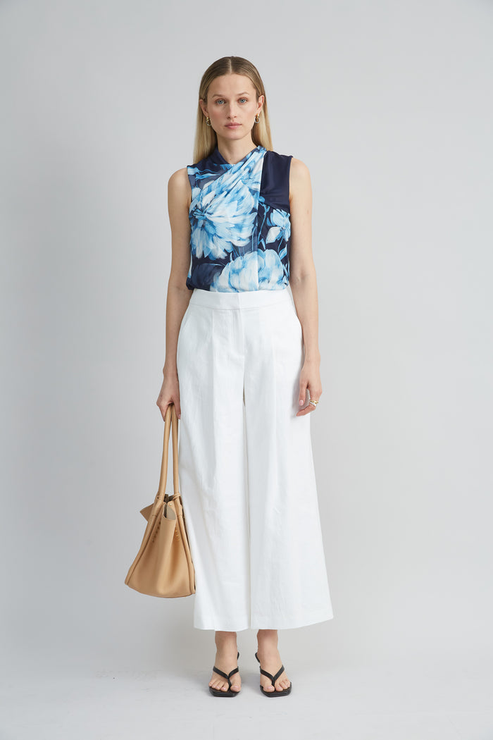 Elie Tahari Midnight Shadow Mesh Twist Knit MULTI