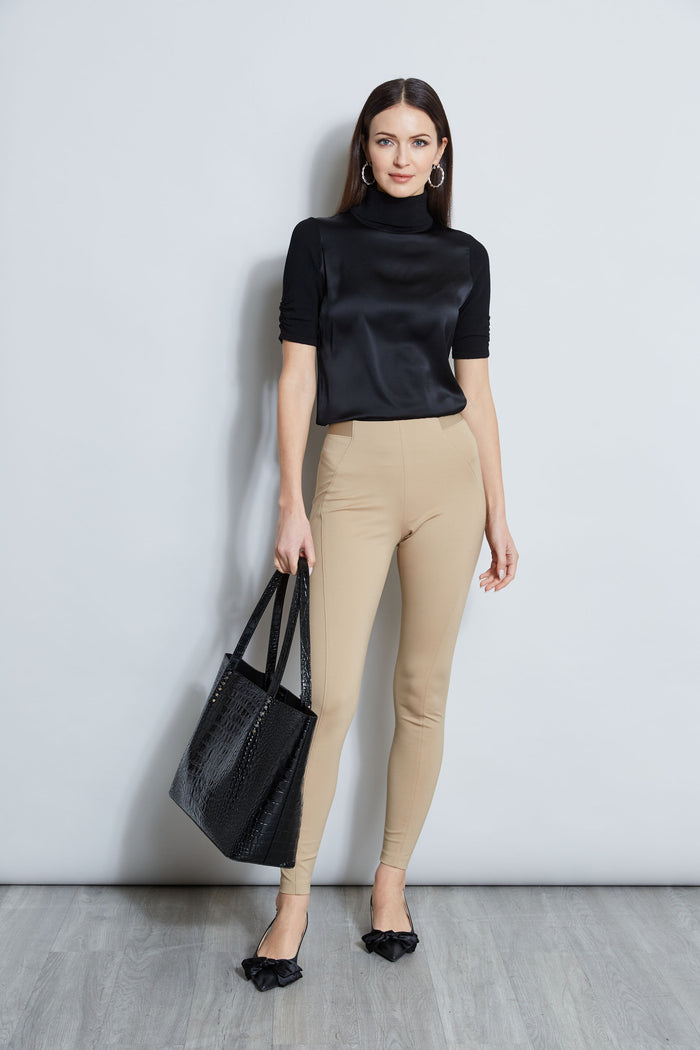 Elie Tahari Ponte Legging SANDCASTLE