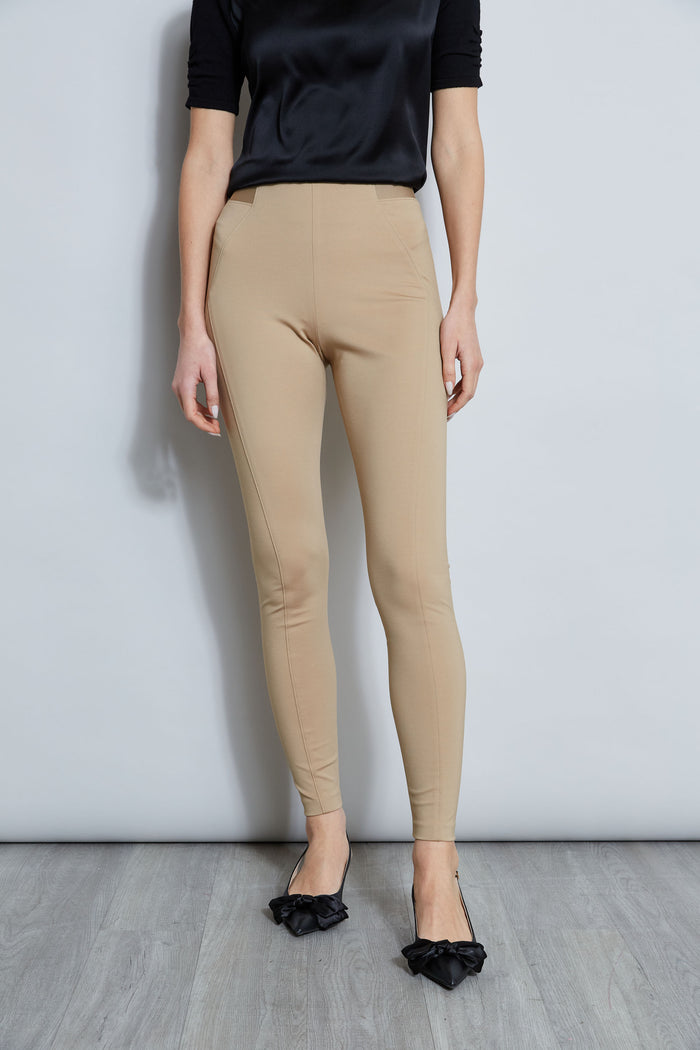 Elie Tahari Ponte Legging SANDCASTLE