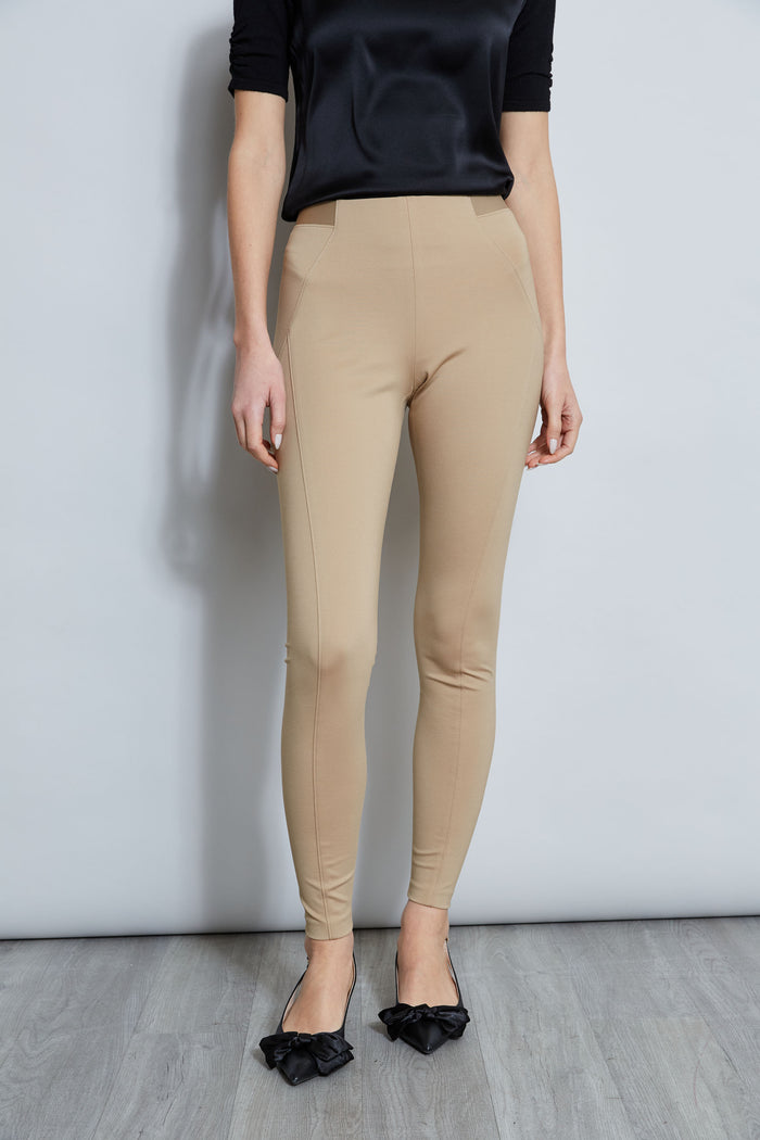 Elie Tahari Ponte Legging SANDCASTLE