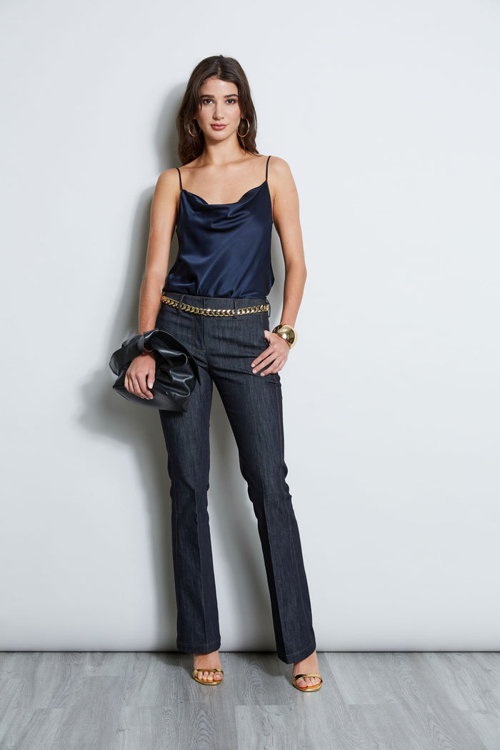 Elie Tahari Silk Satin Cami STARGAZER