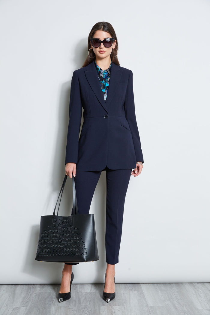 Elie Tahari Single Button Blazer STARGAZER