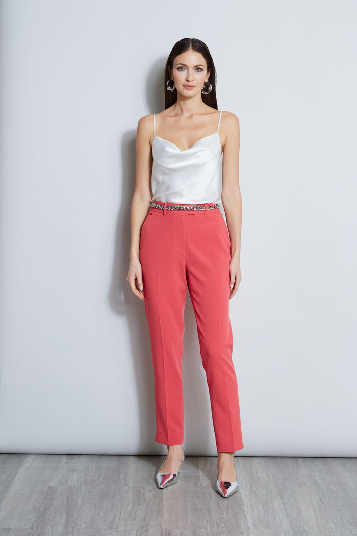 Elie Tahari Slim Slit Pant WONDER WHEEL