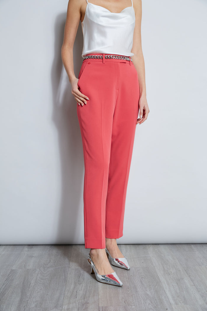 Elie Tahari Slim Slit Pant WONDER WHEEL