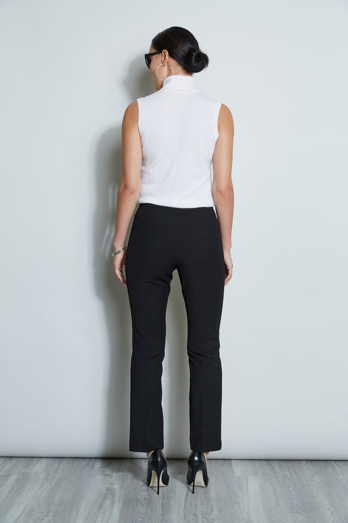 Elie Tahari Straight Leg Pant NOIR