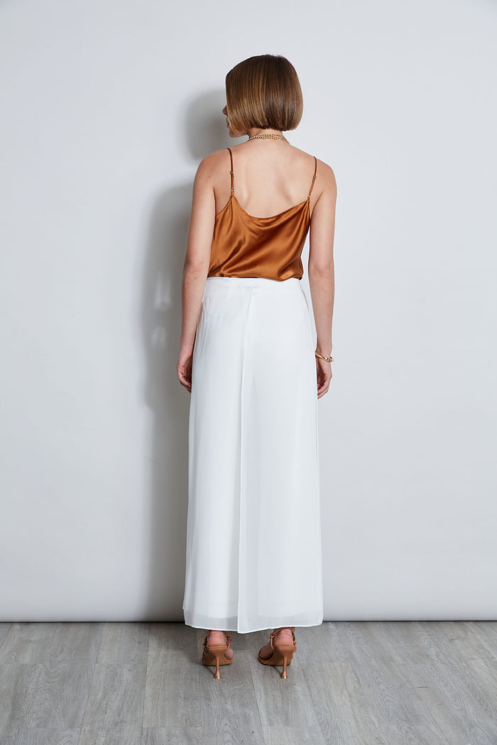 Elie Tahari Stretch Silk Satin Cami COPPER