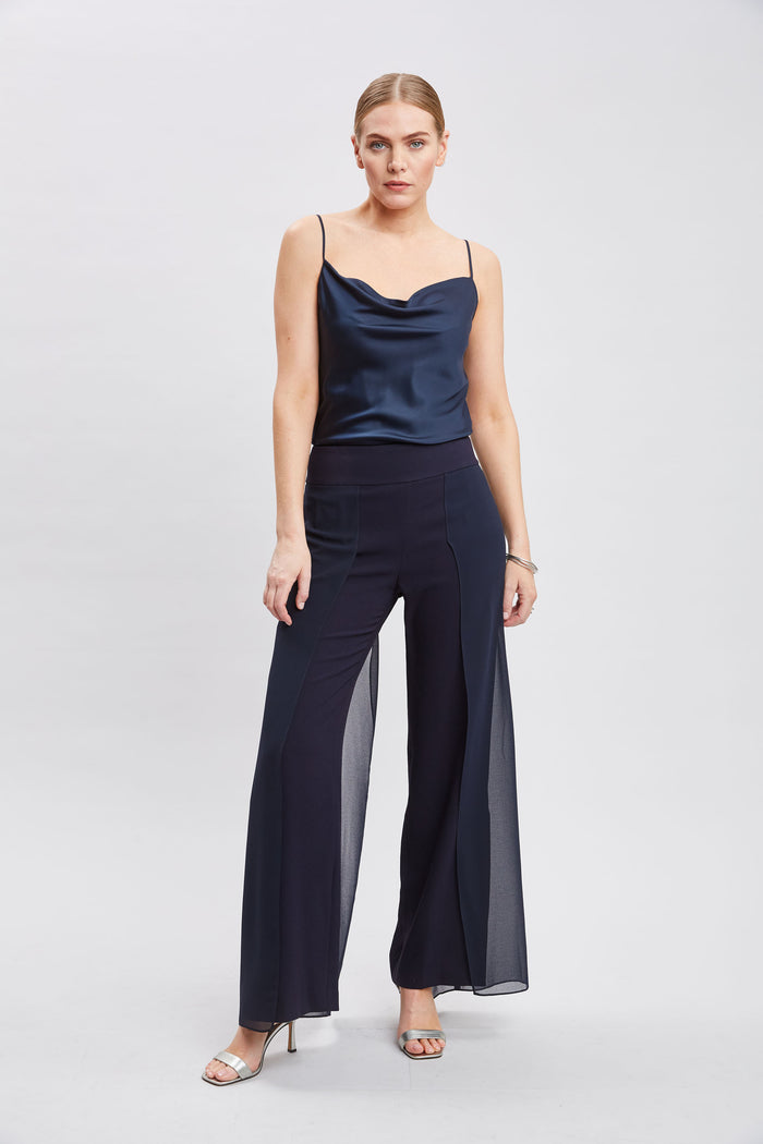 Elie Tahari Stretch Silk Satin Cami STARGAZER