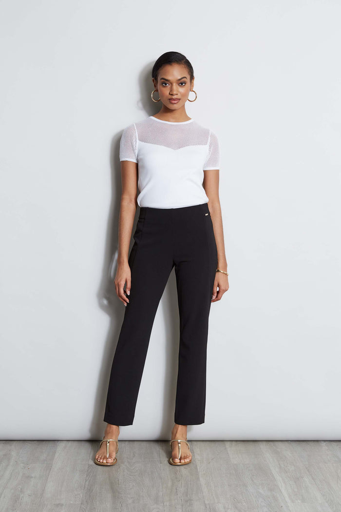 Elie Tahari T-Tahari Contour Legging BLACK