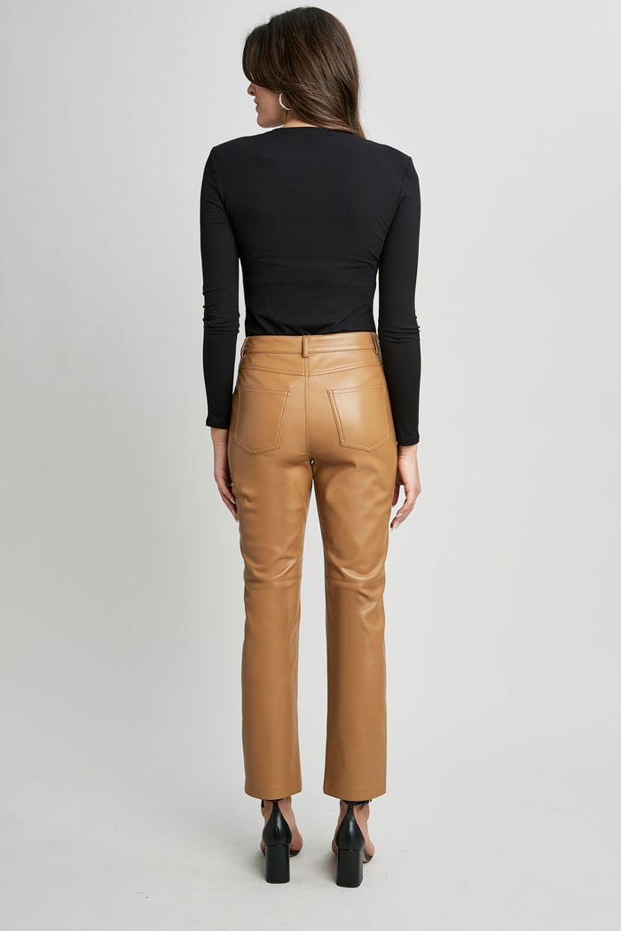 Elie Tahari U-Neck Bodysuit Noir