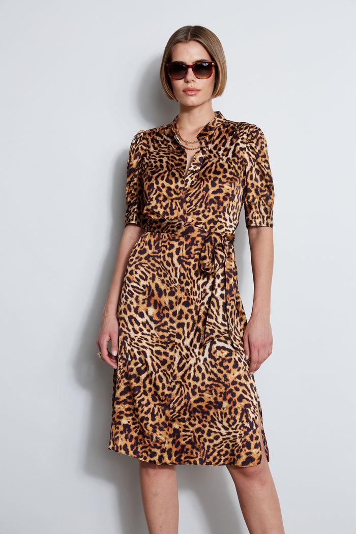 Elie Tahari Wildcat Shirt Dress MULTI