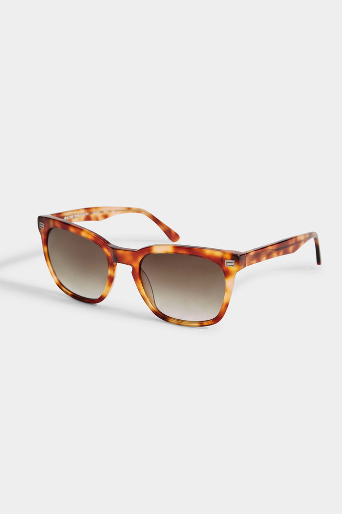 Elie Tahari Square Tortoise Sunglasses BROWN TORTOISE